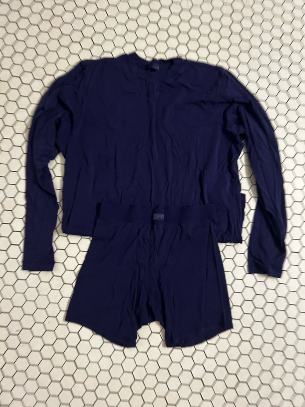 SKIMS Dark Purple Loungewear Set
